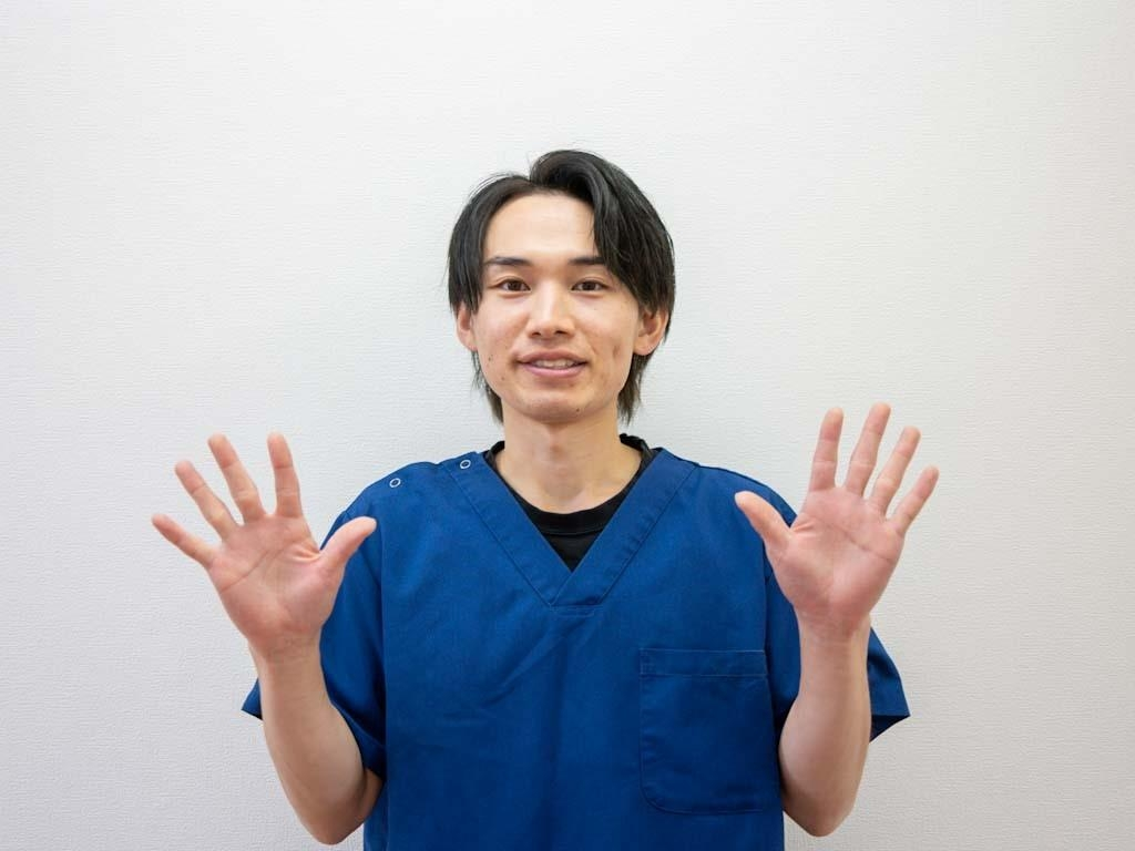 施術後の説明・今後のご提案